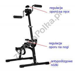 Rotor rehabilitacyjny do ćwiczeń rąk i nóg