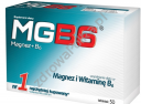 MG B6 w tabletkach 50 szt magnez i witamina B6