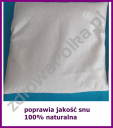 Poduszka z łuski gryki 50x60cm do spania