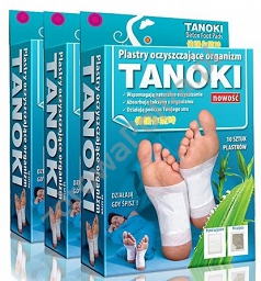 Plastry Oczyszczające TANOKI 3 szt Promocja - na 1 miesiąc