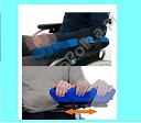 Stabilizacja przedramienia u osób na wózku po udarach, zabezpiecza przez przykurczami