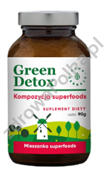 Detox Koktajl oczyszczający w proszku 90g Green Detox 