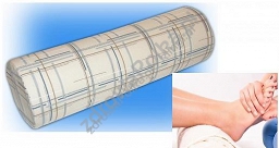 Wałek rehabilitacyjny 20x60cm pokrowiec bawełniany   / wałek do rehabilitacji