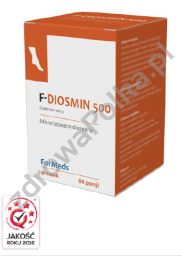 F- Diosmin 500 w proszku 60 porcji