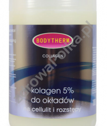 Bodytherm na cellulit i rozstępy kolagen 5% do okładów 1000ml