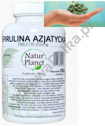 Spirulina 1000 tabletek po 250mg