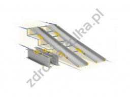 Rampa podjazdowa 200cm do 300kg, szyny podjazdowe